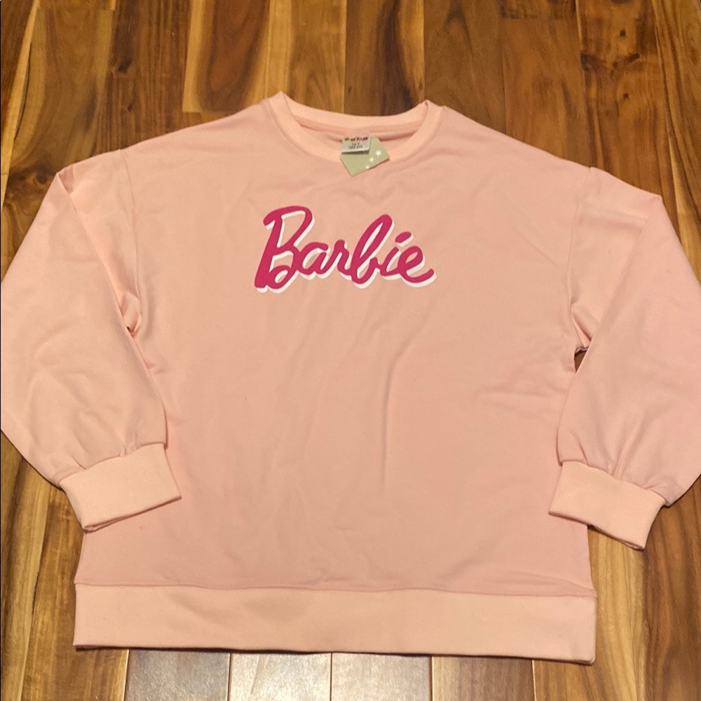 Barbie Pink Crew Neck Sweater